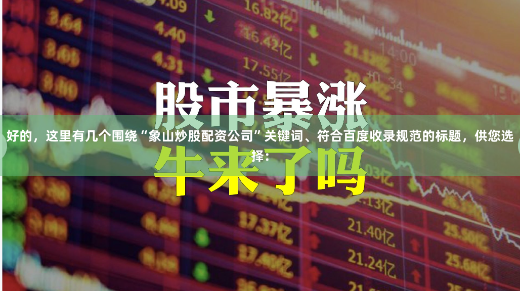 好的，这里有几个围绕“象山炒股配资公司”关键词、符合百度收录规范的标题，供您选择：