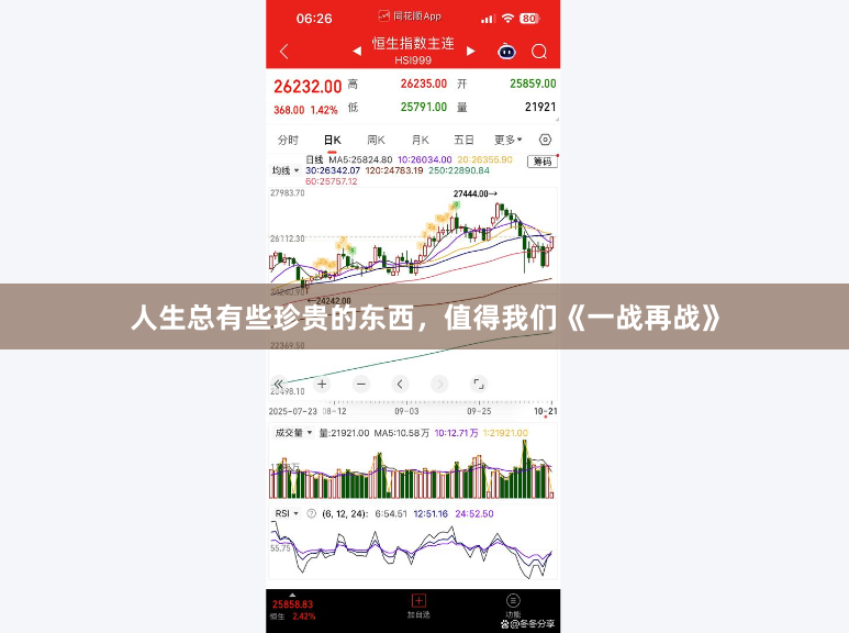 人生总有些珍贵的东西，值得我们《一战再战》