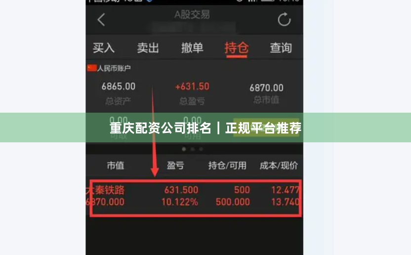 重庆配资公司排名｜正规平台推荐