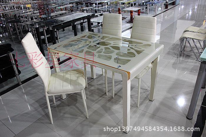 钢化玻璃热弯餐桌 简约现代，特价促销，满足多样家居需求